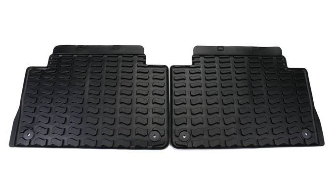 Floor Mat Set - Rear (All-Weather) (Black)